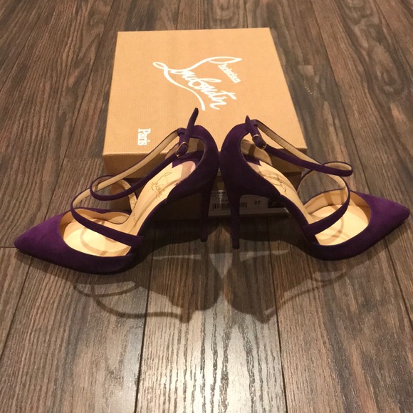 Christian Louboutin Suede Heels - Picture 3 of 3